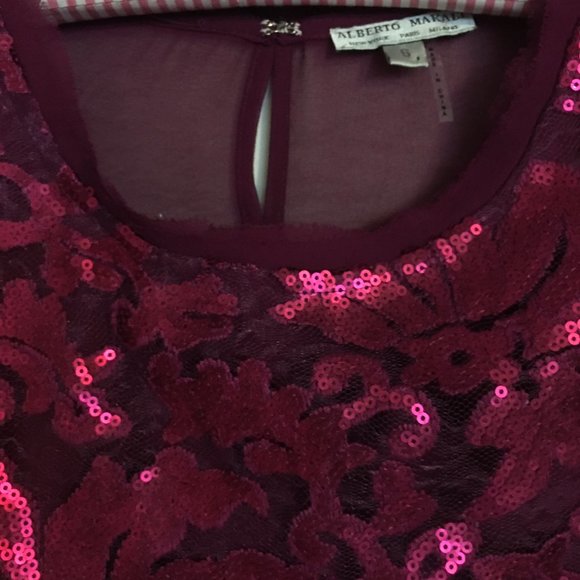 Alberto Makali sequined floral top - Picture 2 of 6